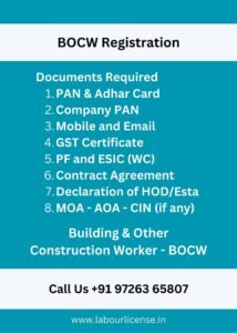 BOCW Registration Consultant Docs Require