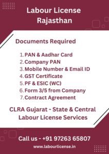 Labour License Consultant in Rajasthan