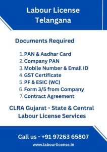 Labour License Consultant in Telangana