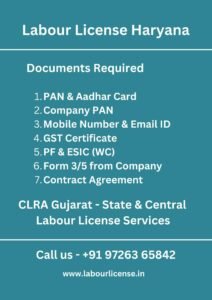 Labour License Consultant in Haryana