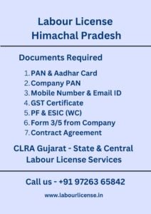 Labour License Consultant in Himachal Pradesh