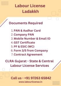 Labour License Consultant in Ladakh